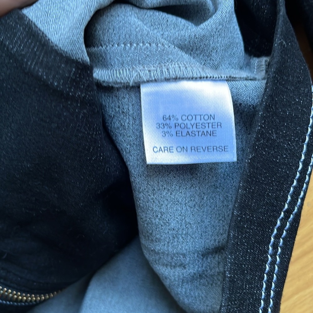 St. John Sport denim zip up - Picture 9 of 10